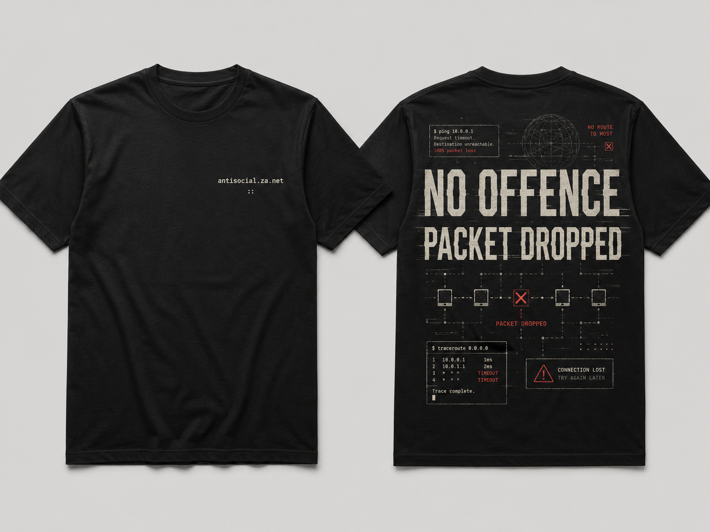 No Offense Packet Dropped